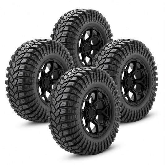 Moto Metal Dux & Maxxis M-8060 Trepador Package X4